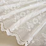 2020 Coloful Handmade DIY Clothes Accessories Embroidered Cotton burnt orange