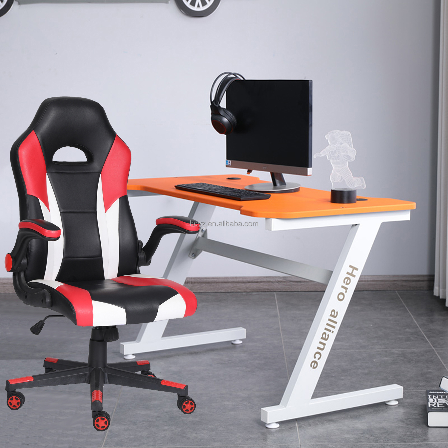 EUROPEAN Design Style Backrest Adjustable 90-180 Gaming Chair for E-sports Enthusiasts