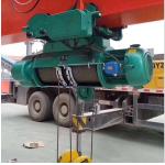 9m Wire Rope Overhead Electric Crane Hoist Remote Controlled 15ton