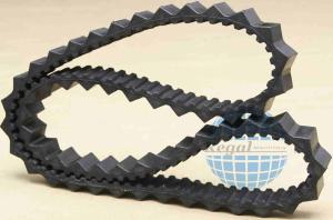 China mini excavator rubber tracks used,small rubber track,rubber track system factory