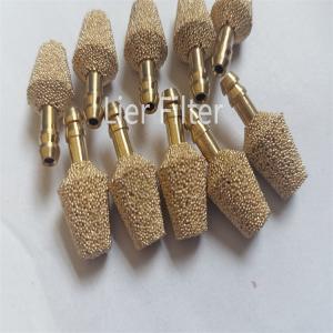China -200C-600C Sintered Metal Powder Filter Weldable Machinable Copper Powder Filter factory