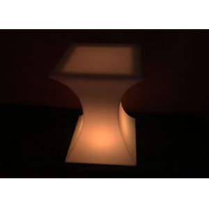 Battery Power 75X75X79cm Bar / Nightclub Furniture With LED , Modern Appearance