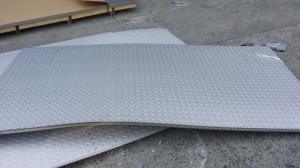 China NO.1 Corrosion 304 316 317 SS Diamond Plate ASTM JIS SS Chequered Plate 500mm factory