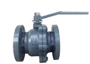 China Japanese Standard Floating Ball Valve Cast Iron 10K Pressure DN15-150 factory