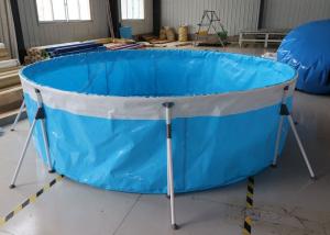 China Multi Functional PVC Fish Pond Flexible Adaptation For Large Medium And Small Aquaculture factory