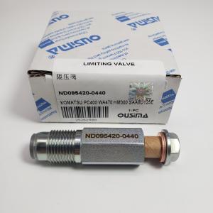 China Limiter Pressure Relief Valve ND095420-0440 For KOMATSU PC400 PC450 WA470 WA480 SAA6D125E factory