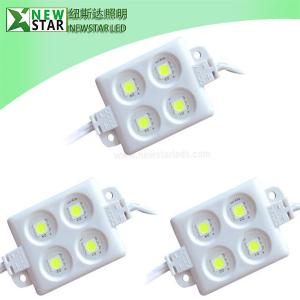 China Injection Waterproof 4leds 5050 SMD LED Module Light, LED Signs Advertising factory