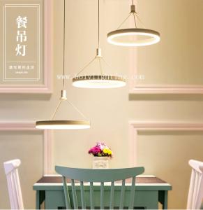 China Pendant Lightings And Handelier 500*180*40MM Dinner Lamp White Color factory