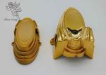 American Style Gold Plastic Casket Corners With Iron Tubes