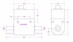 Rotary torque transducer 5NM 2NM 1NM 0.5NM 0.2NM Rotating shaft torque