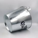 Tinplate Popcorn Tin Bucket Custom Galvanized Metal Beer Bucket For Bar