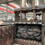 100BPH-180BPH Cardboard Recycling Baler Waste Tire Paper Baling Machine