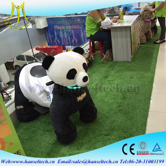 Hansel amusement animal electric park rides and battery funfair motorized animal ride for sale