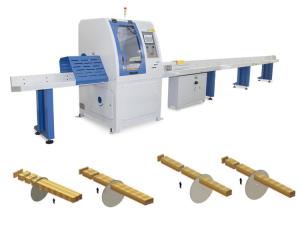 China 6m Automatic Wood Cut Off Saw Machine Woodworking Cross Cut Off Saw factory