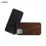 Bamboo Natural Walnut Wooden Phone Cover Shockproof For IPhone