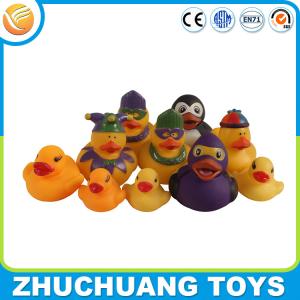 China promotional cheap floating race bath yellow rubber duck factory