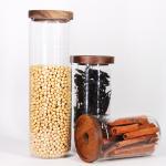 High Quality Decorative Food Glass Storage Jar For Saving Chocolate Coffee Candy