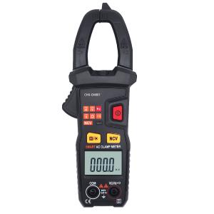 China 60A 0.01A Digital Clamp Tester , 400A AC DC Clamp On Amp Meter factory