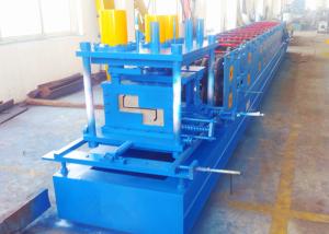 China Economical Design Z Purlin Making Machine , Manual Adjust Roll Forming Machine factory
