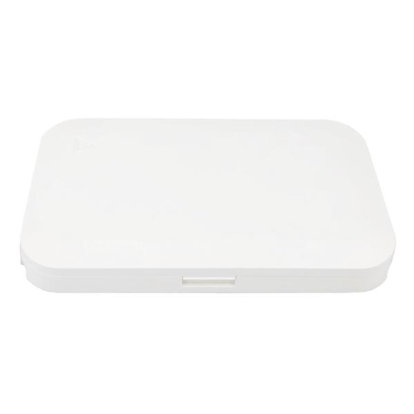 FTTH Network Indoor White 1 Core Plastic Fiber Optic Faceplate Socket Panel SC