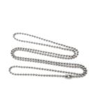 Stainless Steel Metal Ball Chain Necklace Bead Chain Roll