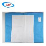 Non Woven Disposable Pelviscopy Laparoscopy Drape Pack Blue