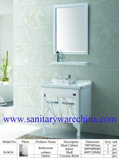 Modern Alunimun Bathroom Vanity/ aluminum alloy bathroom cabinet/Mirror Cabinet