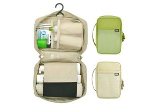 China Large Capacity Custom Toiletry Bag , 13*20*8 CM Mens Hanging Wash Bag factory