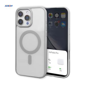 China Transparent Back Tpu Shockproof Magnetic Phone Case For IPhone Case 16 15 Pro Max factory