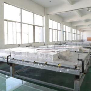 China 2000x8000mm Honeycomb Equipment Super Large Dimension Vacuum Platform factory