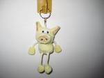 promotional stuffed plush pig toys keychain