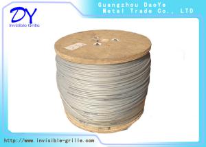 China 304 Type Stainless Steel Wire Window Invisible Grille Steel Wire Mesh factory