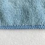 Hot saled common thick blue absorbing water bathroom towels with good hand