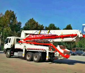 China 6x4 HOWO 42m Concrete Transport Truck Construction Concrete Pump Truck factory