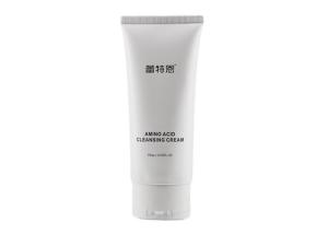 China White 100g Plastic Cosmetic Tubes , Plastic Lotion Tubes HDPE Material factory