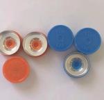 Blue Orange Aluminium Flip Off Seals 13mm 20mm Medicinal Aluminum Lid