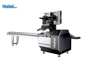 China Simple Operation Automatic Biscuit Packing Machine , Pillow Packaging Machine factory