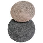 Non-Slip PVC Woven Individual Table Mat for Commercial Buyers Caterers Canteens
