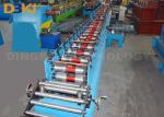 0.8mm Hydraulic Cutting Aluminum 15m/Min Continuous Gutter Machine