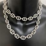 Bracelet Women Moissanite Cuban Chain