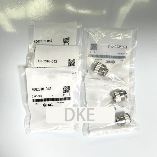 KQG2S10-04S Pneumatic Pipe Fittings Ss 316 Pneumatic Tube Connector