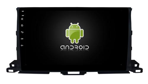 9"/10.1" Screen For Toyota Highlander Kluger 3 XU50 2013-2019 Car Multimedia