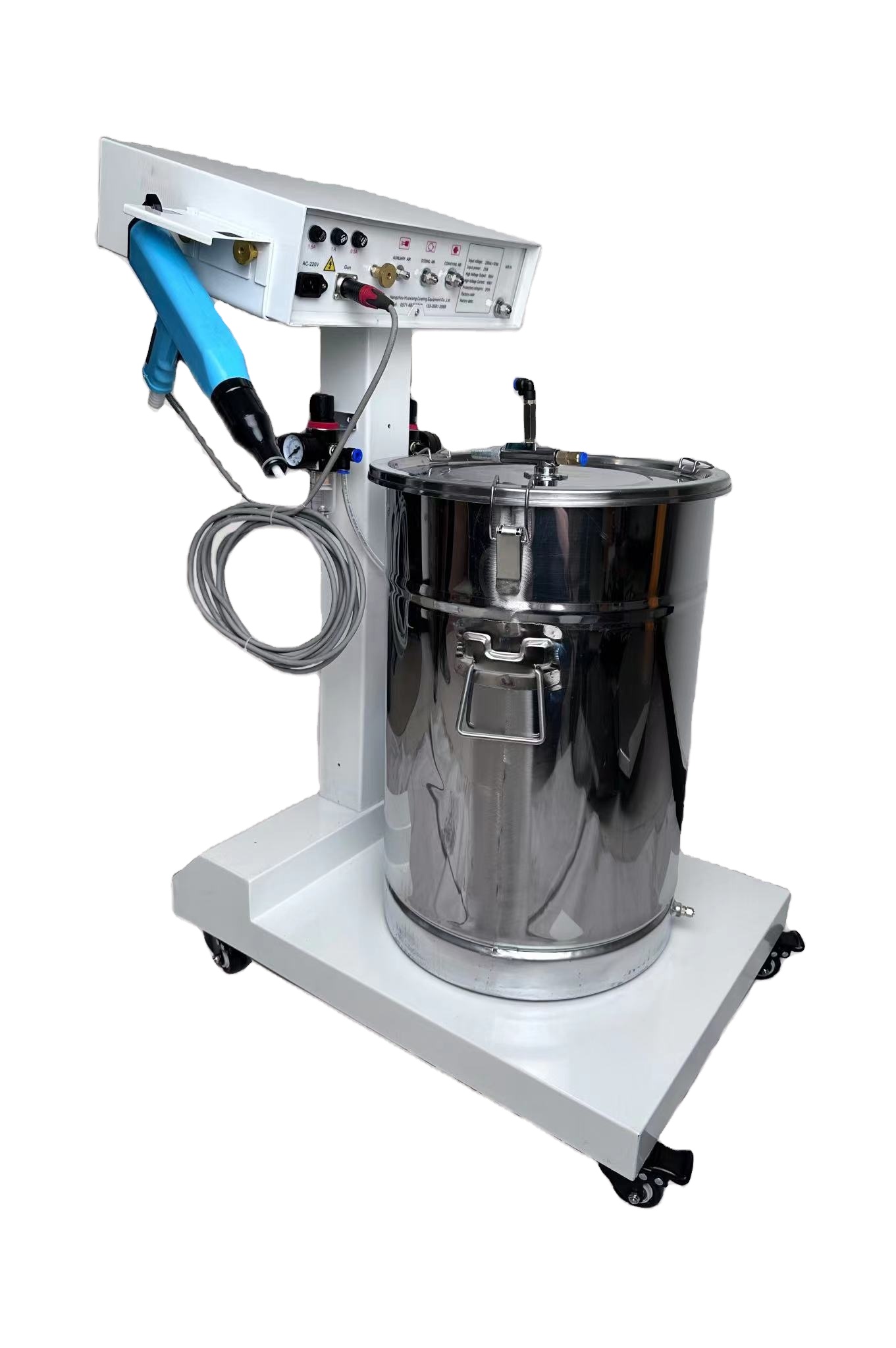 Fast Color Change Powder Coating Machine 28KG Weight Low Maintenance Cost