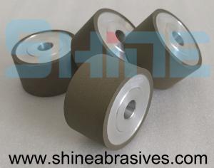 China Shine Flat Shaped 1A1 Resin Bond Diamond Wheel For Carbide Sharpening Knife factory