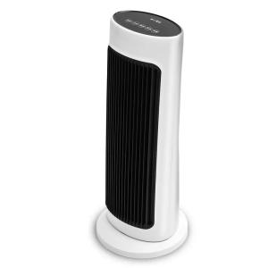 China Overheat Protection LED Touch Panel PTC Ceramic Heating Tech Electric Oscillating Home Fan Heater factory