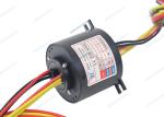 Through Hole Conductive Power Slip Ring Assembly 300 Rpm With Rotary Electric