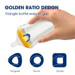 240ml Newborn Formula Flip Cap Baby Bottle PPSU Wide Neck BPA Free