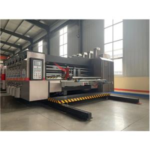 China Automatic speed Flexo Printing Slotting Die-cutting Machine for Your Production Line factory