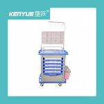 Hospital Drug Delivery Vehicle With Wheel Blue Drug Delivery Vehicle