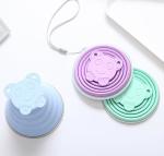 Various Color Collapsible Camping Cup , Collapsible Travel Cup With Lids